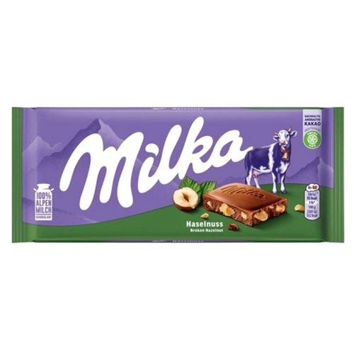 CZEKOLADA MLECZNA MILKA HASELNUSS 100g na Arena.pl
