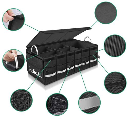 Organizer samochodowy Essen 4wheelz czarny na Arena.pl