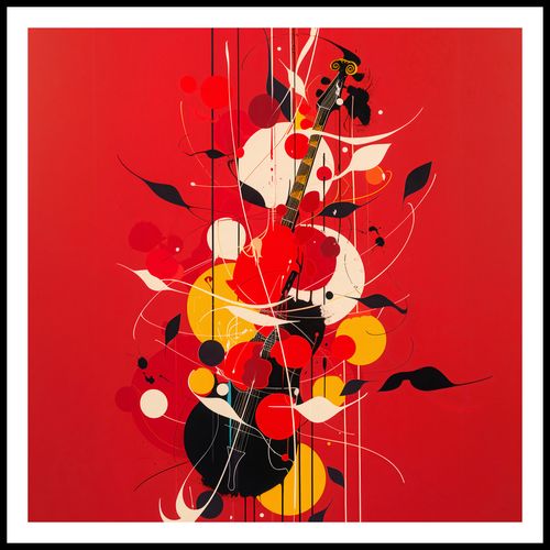 Plakat 70x70cm Melodyjna Barwa na Arena.pl