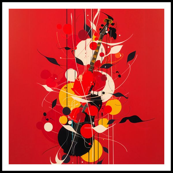 Plakat 70x70cm Melodyjna Barwa zdjęcie 3