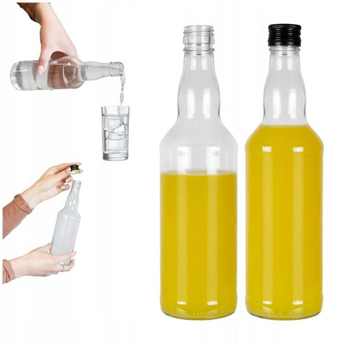 50x Butelki szklane MONOPOL 0.5l na wódkę butelka szklana monopolowa 500 ml na Arena.pl