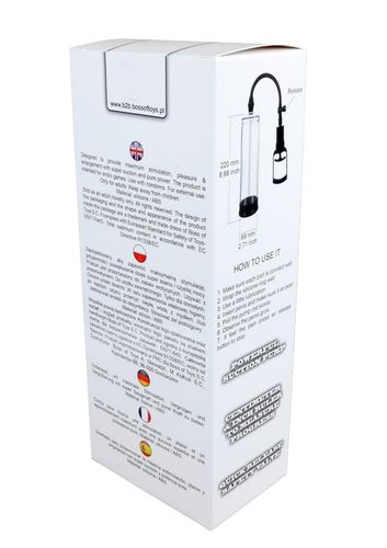 Pompka-Powerpump MAX - Black&Clear na Arena.pl