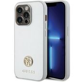 Etui Guess do iPhone 15 Pro, Srebrny