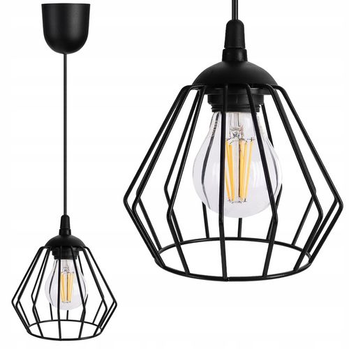 KLOSZ DRUCIANY do lamp DIAMENT BRYLANT E27 LOFT na Arena.pl