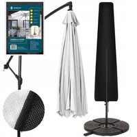 POKROWIEC NA PARASOL OGRODOWY OSŁONA 265cm ETUI SKŁADANY ŚCIĄGACZ