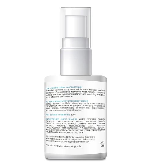 Potency Intensive Spray zdjęcie 2