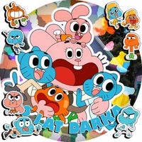 OPŁATEK NA TORT 20CM - GUMBALL BAJKA + IMIĘ + ! 15CM 18CM