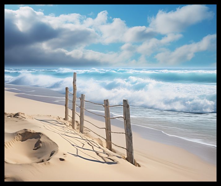 Plakat 60x50cm Szepty Oceanu zdjęcie 2