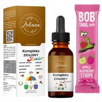 Kompleks ziołowy JUNIOR dla dzieci 50 ml ZIELANA Pasożyty Dynia BezAlkoholu