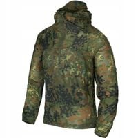 Kurtka Męska Wiatrówka z Kapturem WINDRUNNER HELIKON Składana Flecktarn XXL