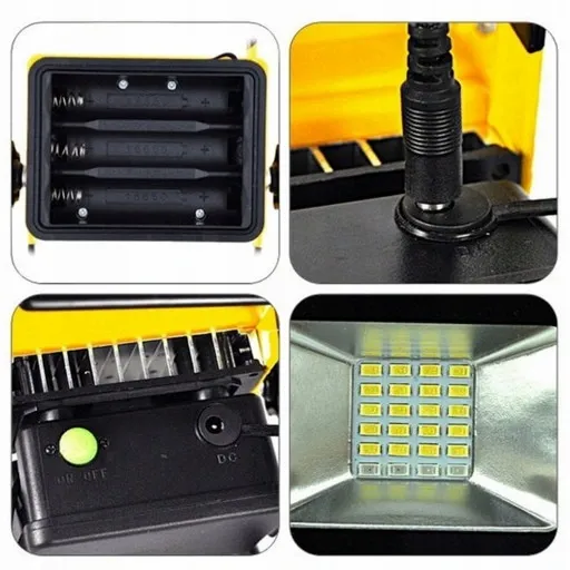 HALOGEN LAMPA PRZENOŚNA ROBOCZA NAŚWIETLACZ LED zdjęcie 12