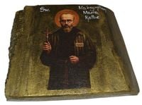 Ikona Święty Maksymilian Maria Kolbe patron energetyki elektryków