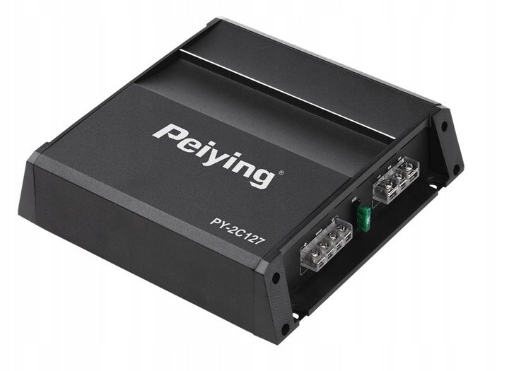 Peiying Basic PY-2C127 wzmacniacz samochodowy 2 kanały zdjęcie 1