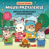 Sylvanian Families. Milusi przyjaciele. Urocza i relaksująca kolorowanka