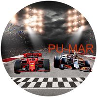 Opłatek na tort Formuła F1 McLaren Mercedes Wyścig Lamborghini Tekst Gratis