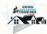 Wizytówki firmowe 200 szt WIELE WZORÓW do wyboru USŁUGI DEKARSKIE