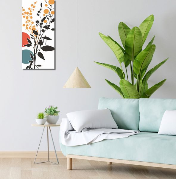 Obraz 30x70cm Rozkwitające Życie zdjęcie 2