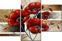 60 90CM OBRAZ 3 ELEM POLNE MAKI ŚCIENNY DRUK PŁÓTNO