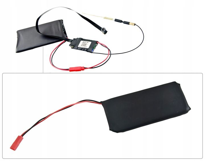 UKRYTA MINI MAŁA KAMERA IP WiFi DETEKCJA FULL HD SZPIEGOWSKA ANDROID IOS zdjęcie 6