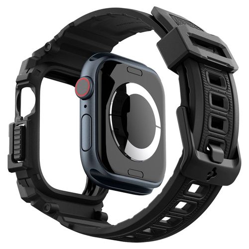 spigen rugged armor pro apple watch 10 (42 mm) matte black na Arena.pl