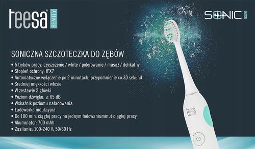 Szczoteczka SONICZNA do zębów wybielanie na Arena.pl