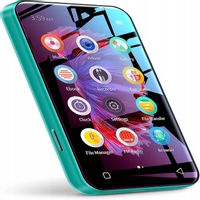 Odtwarzacz MP3 WiFi z Bluetooth, dotykowy 4", RADIO FM, dyktafon + GRATISY