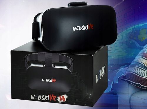 Gogle Webski Virtual Reality V6 + Kontroler BT na Arena.pl
