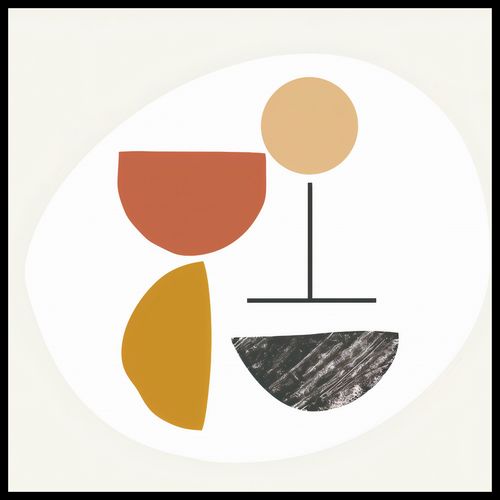 Plakat 90x90cm Kompozycja Balans na Arena.pl