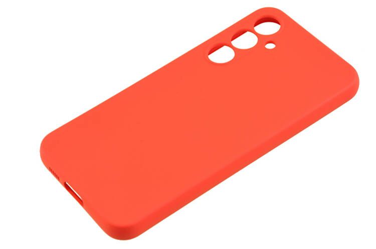 Etui silikonowe Tint do Samsung Galaxy S23 FE czerwone zdjęcie 1