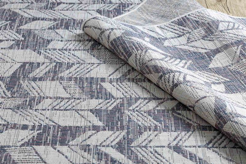 RUG/LU/VINEA/CHEVRON/CREAM+BLUE/120x170 zdjęcie 8