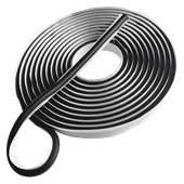 BUTYL K658 9,5mm/5m CZARNY, SZNUR, WAŁEK, USZCZELKA LEPNA-ROZŁĄCZNA