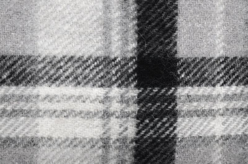 Koc Wełniany 150X200 Krata 18736 zdjęcie 3