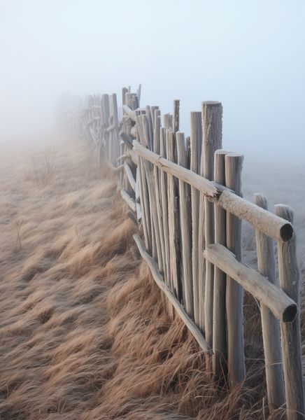 Plakat 40x55cm Mgła nad Wydmami zdjęcie 1