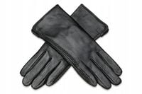 Rękawiczki skórzane damskie WYPRZEDAŻ KOLEKCJI 2023 ocieplane r. XXL