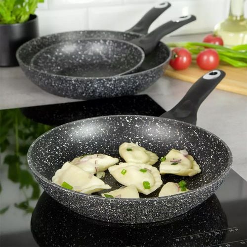 zestaw patelni granitowych 20/24/28cm klausberg kb-7290 na Arena.pl