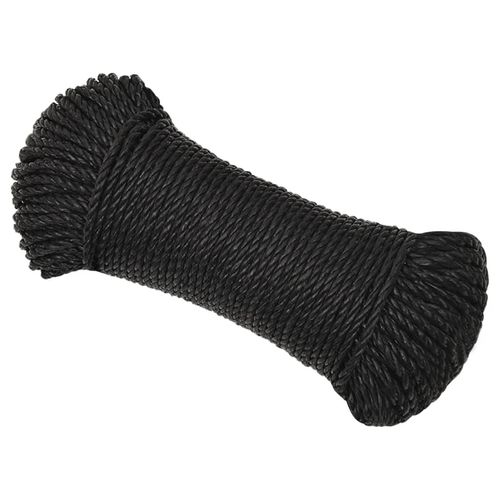 Linka robocza, czarna, 3 mm, 100 m, polipropylen na Arena.pl