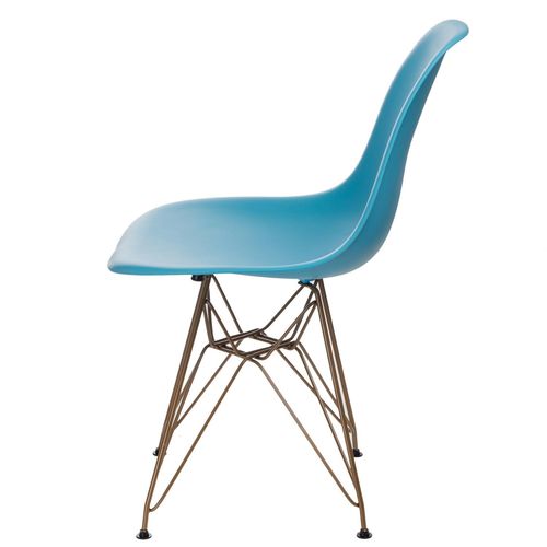 Krzesło P016 Pp Gold Ocean Blue na Arena.pl
