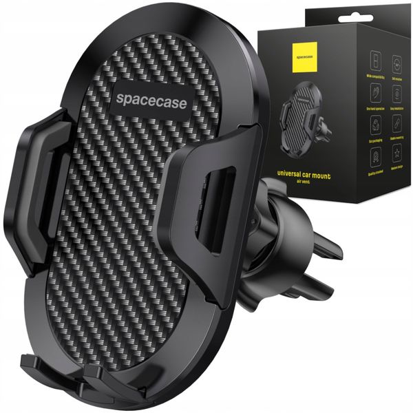 Spacecase Car Holder Sc16 Universal Air Vent Black zdjęcie 1