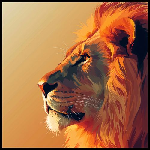 Plakat 100x100cm Król na Arena.pl