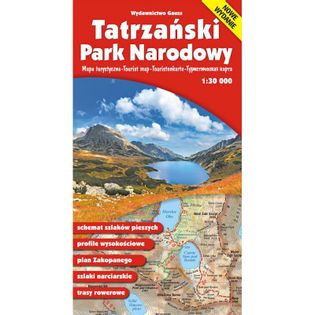 Mapa Tatrzański Park Narodowy wyd. 16 Opracowanie zbiorowe
