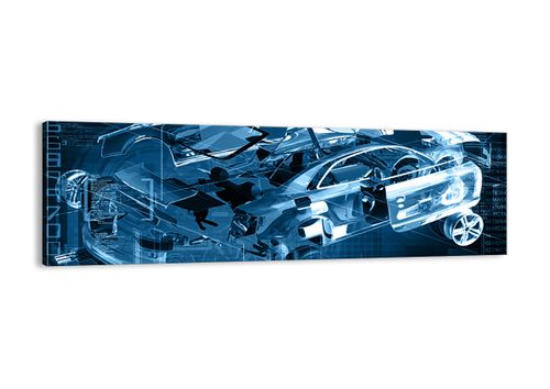 Obraz Na Płótnie - Samochód Prototyp - 160X50 Cm - Ab160X50-2615 na Arena.pl