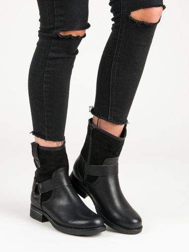 CZARNE WORKERY Rozmiar - 38 na Arena.pl