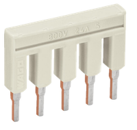 Wago mostek 5 - torowym z izolacją jasnoszary 2002-405 1szt