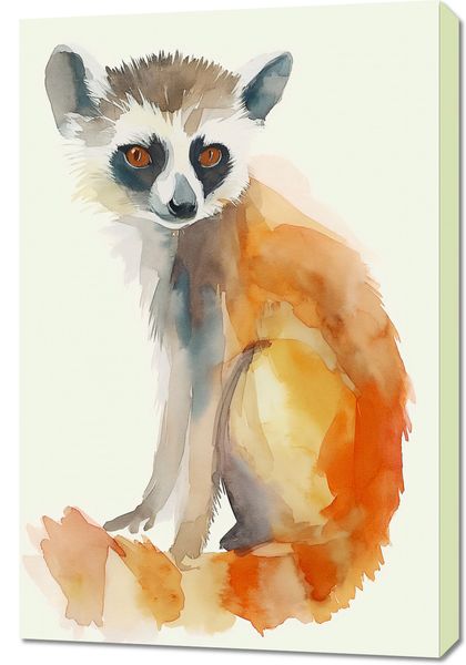 Obraz 60x90cm Lemurek zdjęcie 1