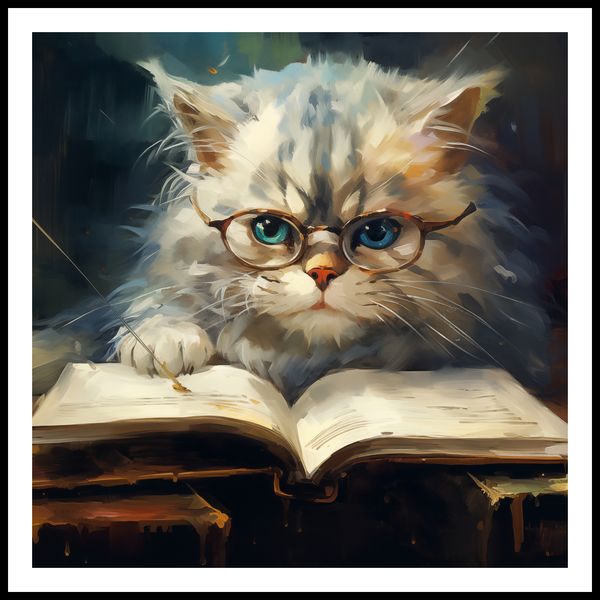 Plakat 100x100cm Ucz Się Ucz zdjęcie 3