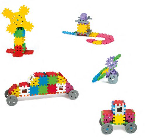 Marioinex Klocki Wafle Mini Konstruktor, 140 szt na Arena.pl