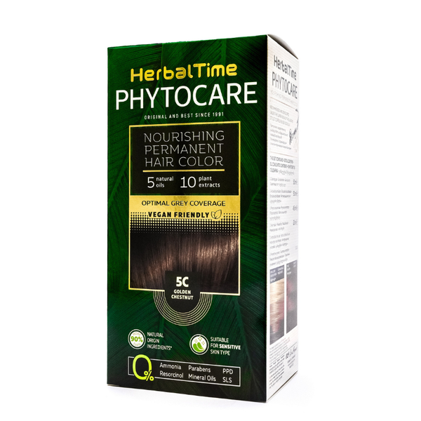 Herbal Phytocare farba włosów - 5C Golden Chestnut zdjęcie 1