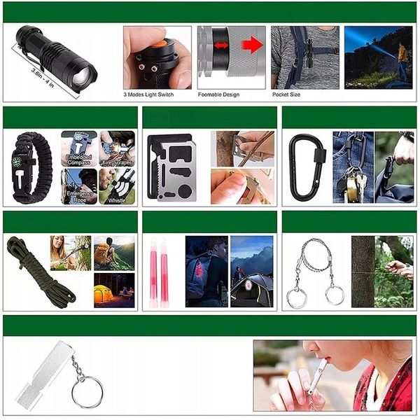 MEGA WOJSKOWY ZESTAW SURVIVALOWY TORBA APTECZKA XL zdjęcie 8