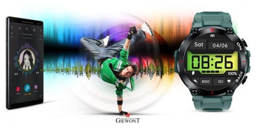 Smartwatch Giewont GW460-2 Zielony na Arena.pl