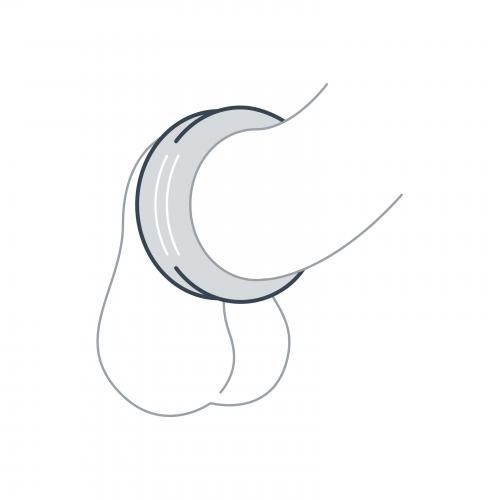 Double Design Cock Ring zdjęcie 3